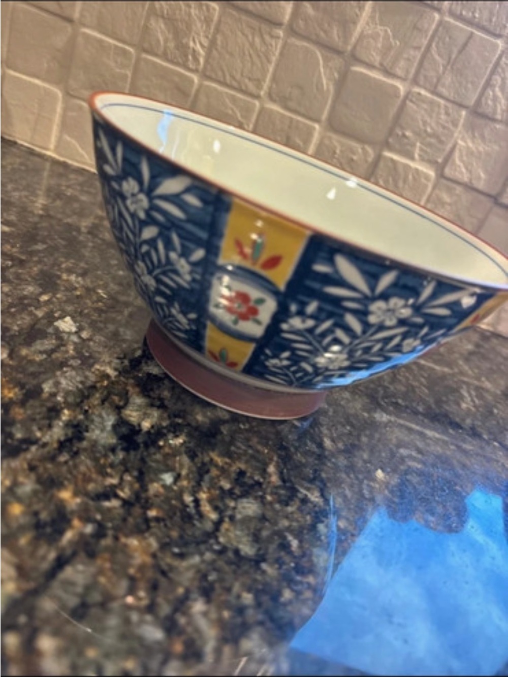 Vintage Japanese Arita hand painted Bowl